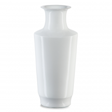 Currey 1200-0691 - Imperial White Modern Shoulder Vase